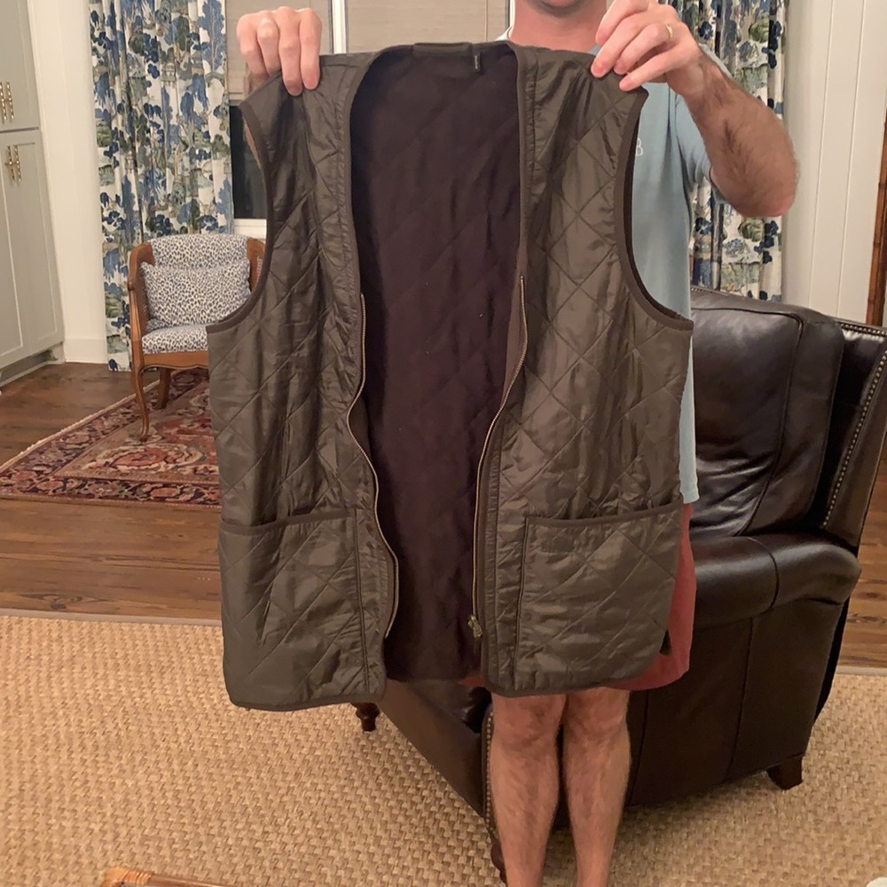 Barbour Polar Quilt Zip-In Liner Vest